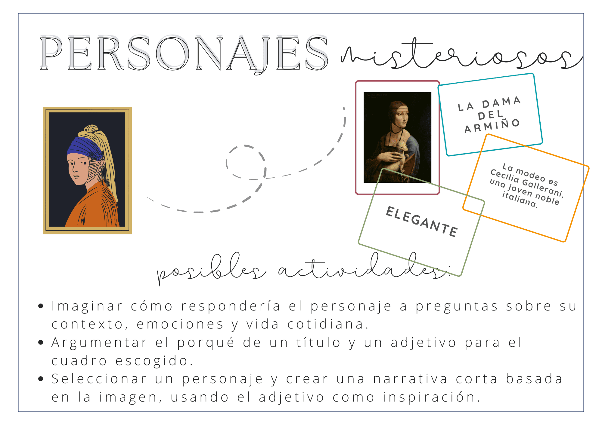 Personages misteriosos (juego plástica)