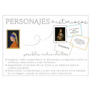 Personages misteriosos (juego plástica)