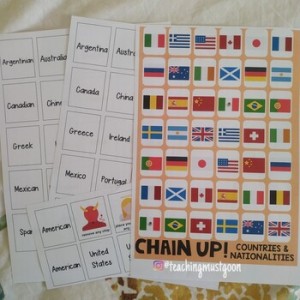 Chain up! (countries)