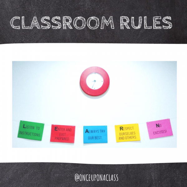 Classroom Rules / Normas de clase