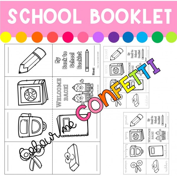Back To School - Booklet