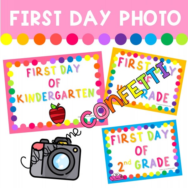 First Day Photo - Poster