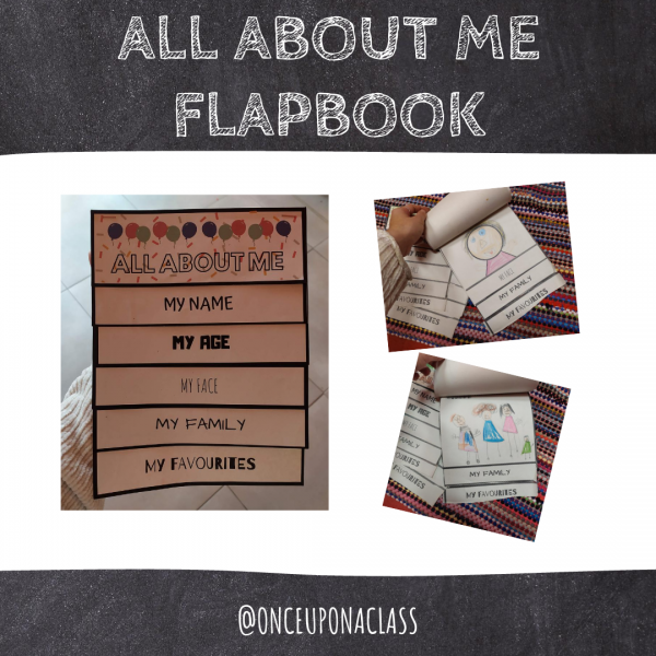 All About me Flapbook