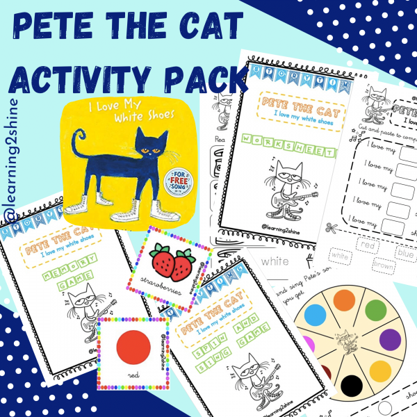 PETE THE CAT ACTIVITY PACK: I LOVE MY WHITE SHOES