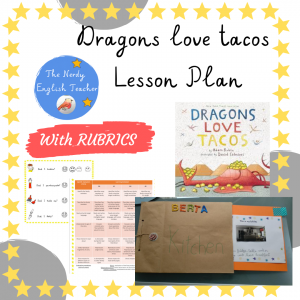 Dragons love tacos Lesson plan