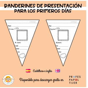 BANDERINES DE PRESENTACIÓN (CAS-ING)