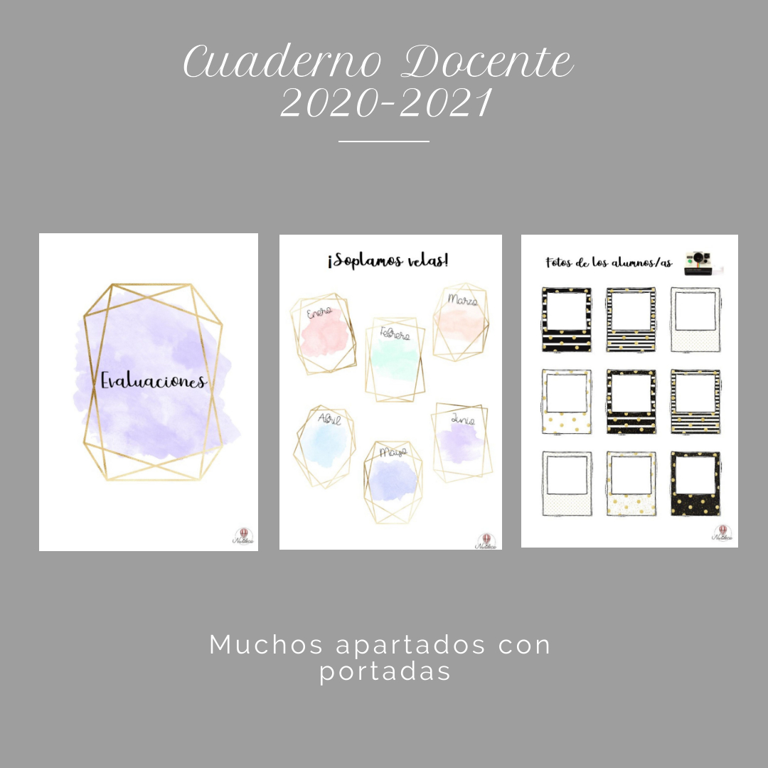 Profes Papel Tijera Cuaderno para docentes