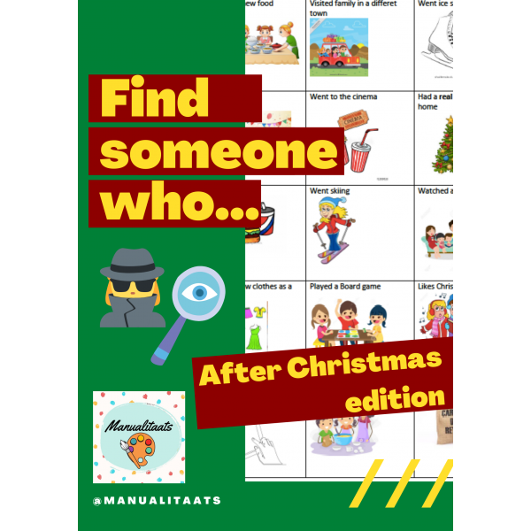 Find someone who… Christmas Edition