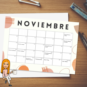 Planning mensual Noviembre 2020
