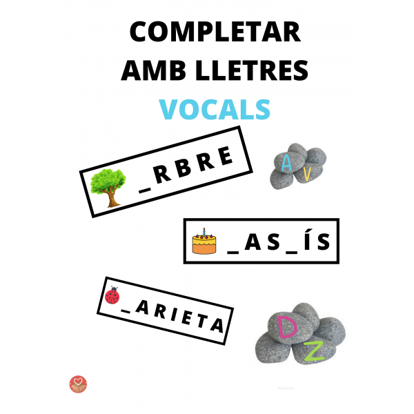 COMPLETAR AMB LLETRES - VOCALS