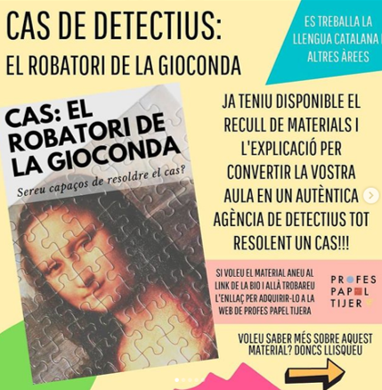 CAS DETECTIUS: ROBATORI DE LA GIOCONDA (CICLE INICIAL)