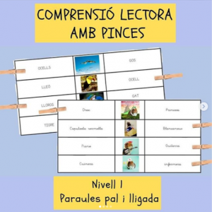 COMPRENSIÓ LECTORA AMB PINCES