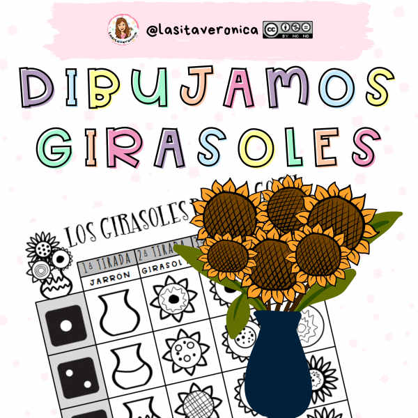 Dibujamos girasoles / We draw sunflowers