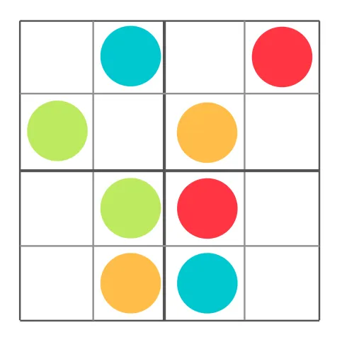 Característica maleta Acuoso Profes Papel Tijera Sudoku de colores