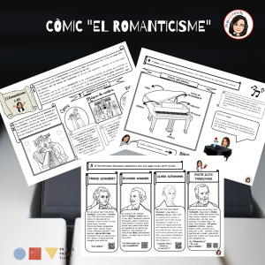 Còmic "EL ROMANTICISME MUSICAL"