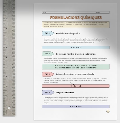 Formulació química