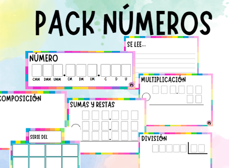 Pack números