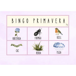 BINGO PRIMAVERA