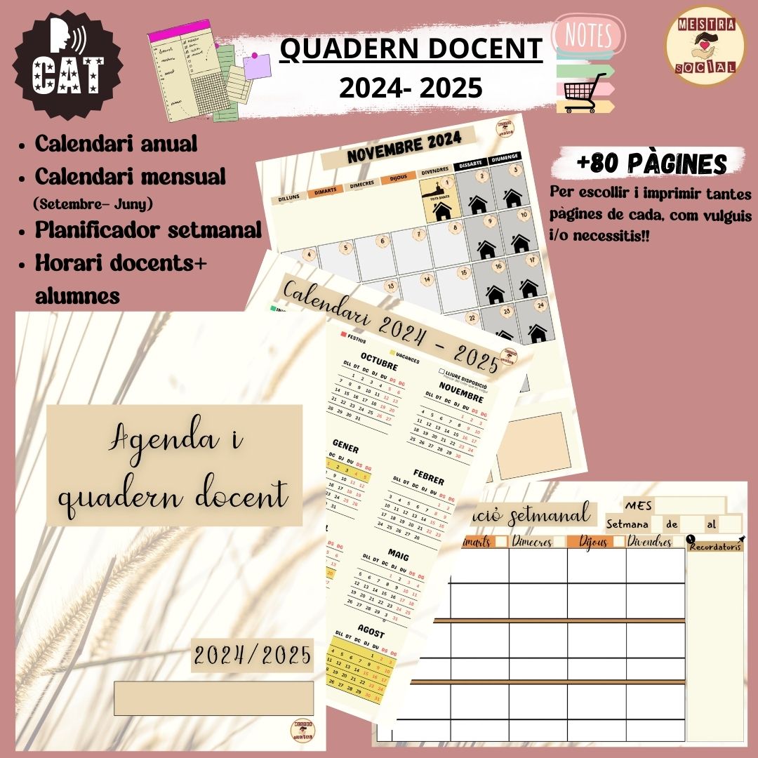 QUADERN DOCENT 24- 25