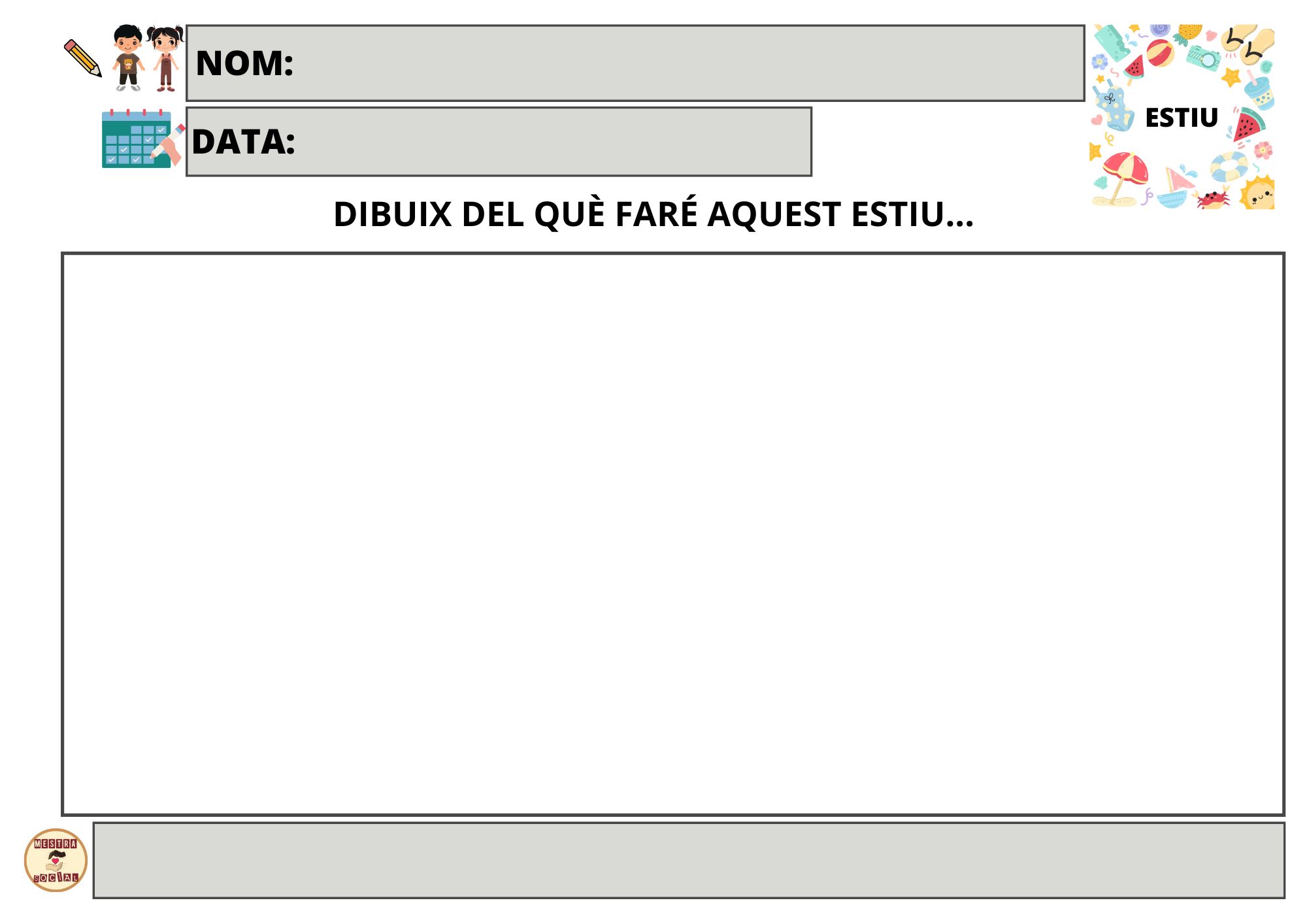DIBUIX ESTIU