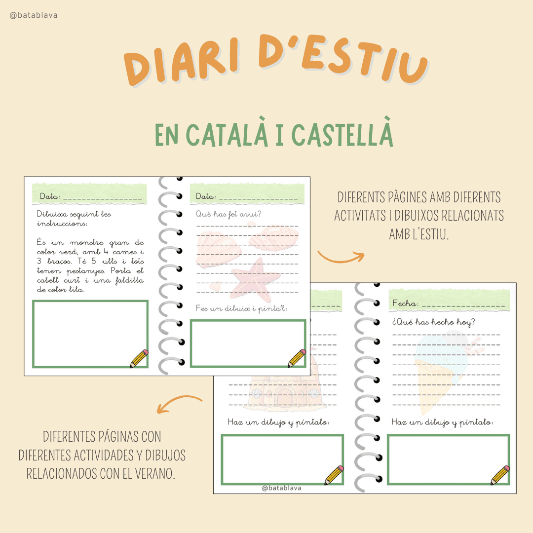 Diari de vacances/Diario de vacaciones