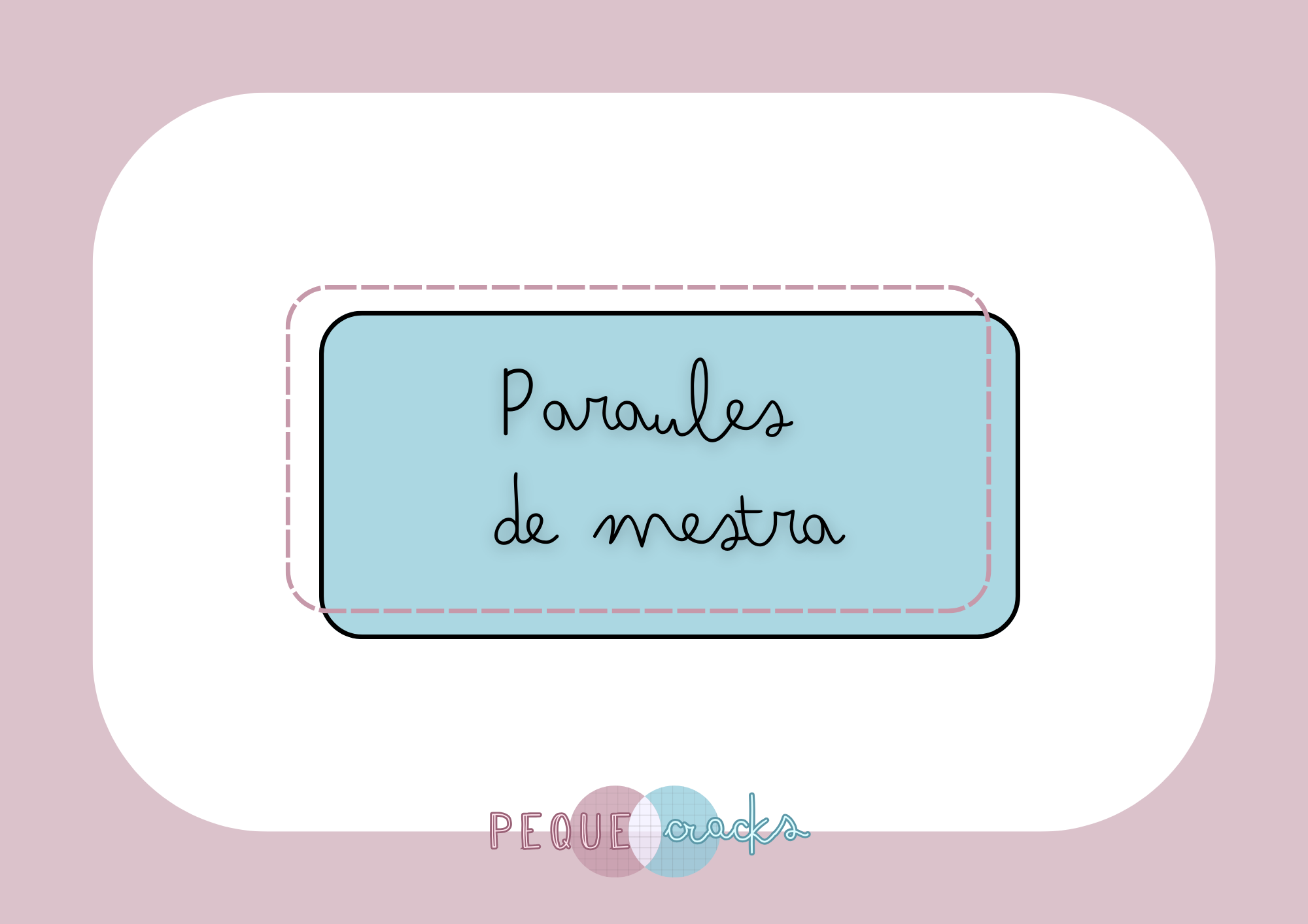 Paraules de mestra