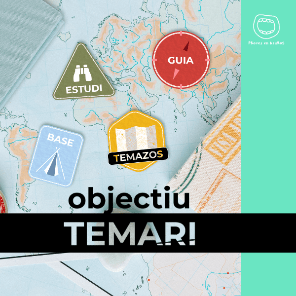 Objectiu TEMAR: Temari de mostra PRI