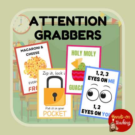 ATTENTION GRABBERS POSTERS