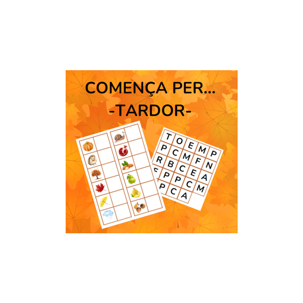 COMENÇA PER... TARDOR