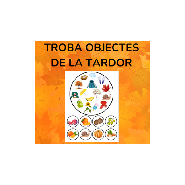 Troba objectes de la TARDOR