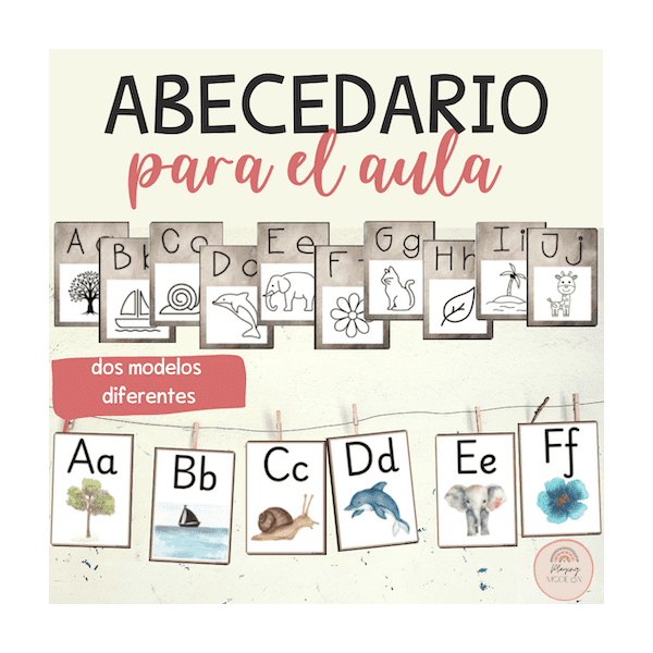 Abecedario para el aula