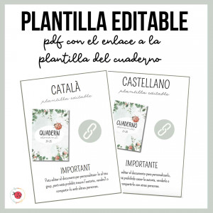 PLANTILLA 100% editable_QUADERN DOCENT_CUADERNO DOCENTE