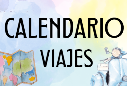 Calendario aula temática viajes