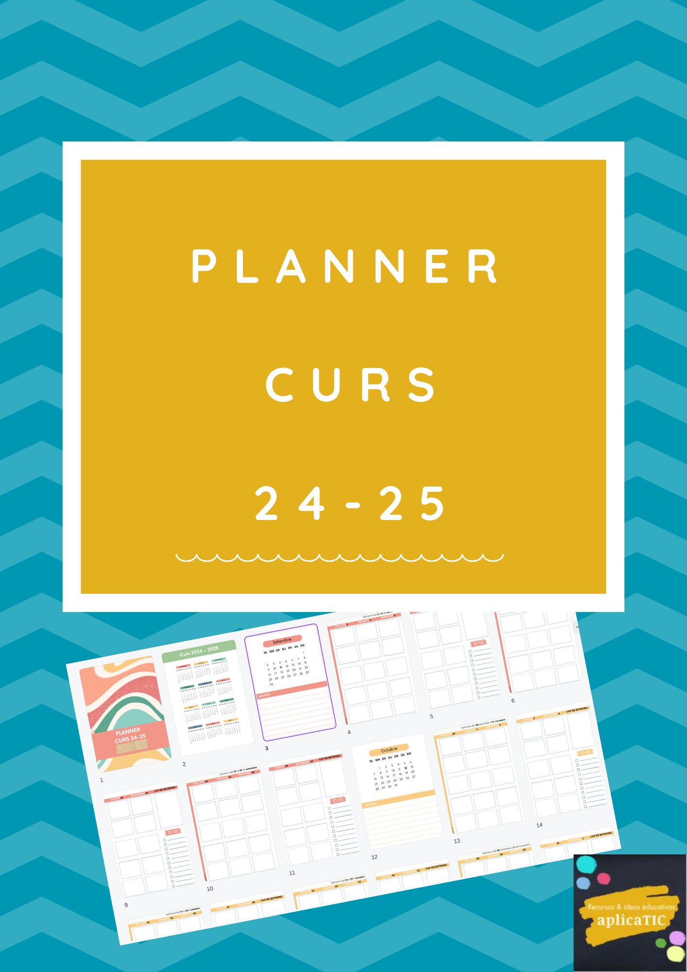 Planner setmanal curs 24-45