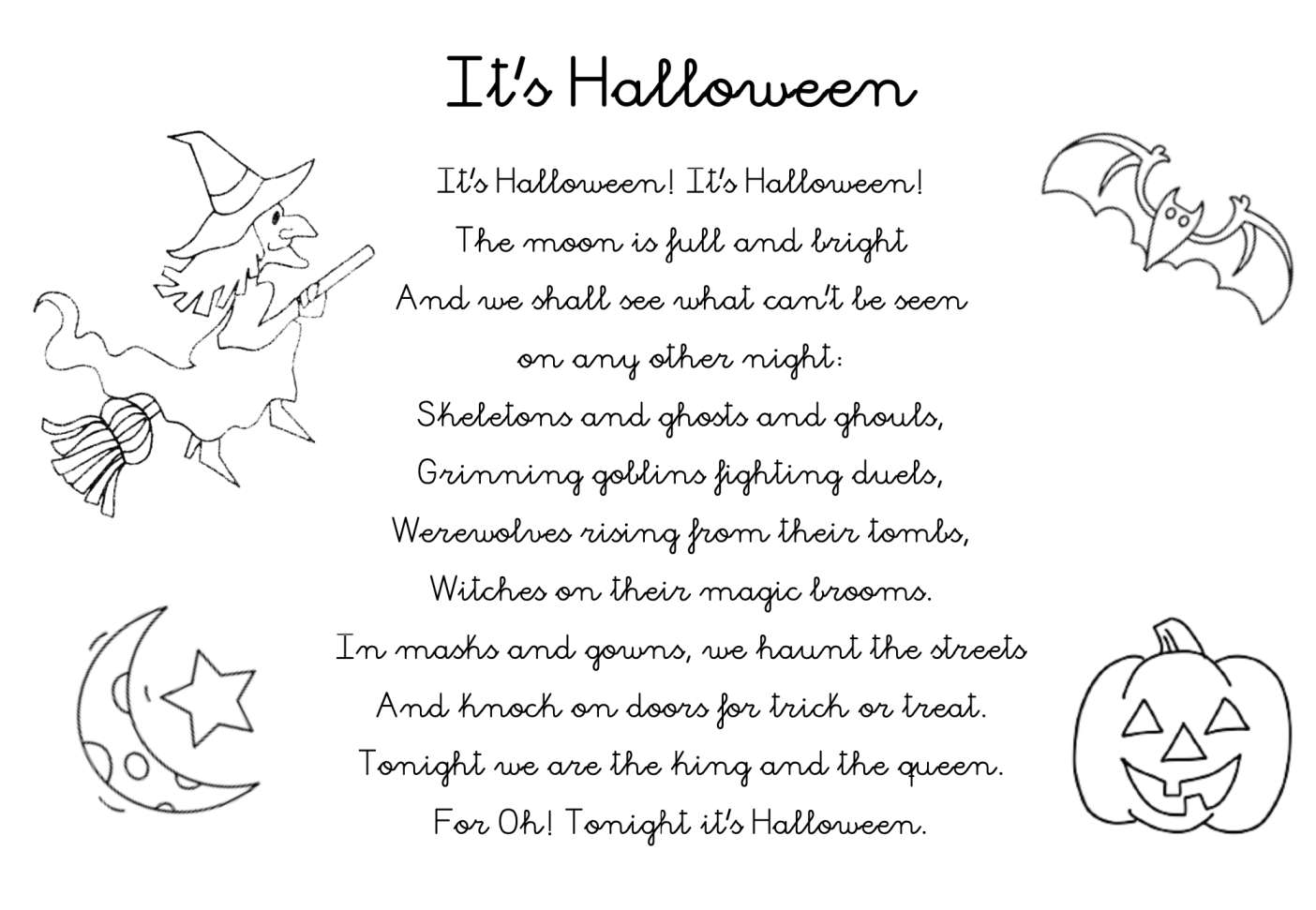 HALLOWEEN POEM