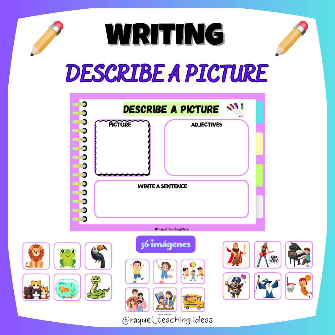 Writing: describe a picture