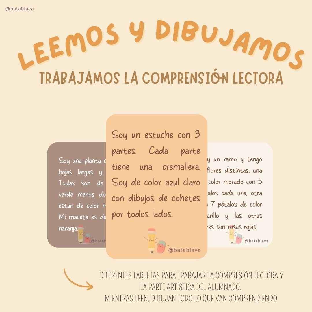 Leemos y dibujamos (Comprensión lectora)