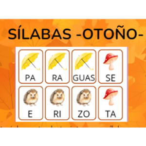 Sílabas OTOÑO