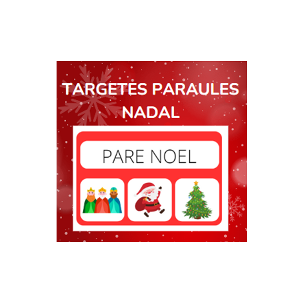 TARGETES PARAULES NADAL