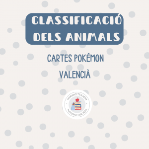 POKÉMON. CLASSIFIQUEM ELS ANIMALS