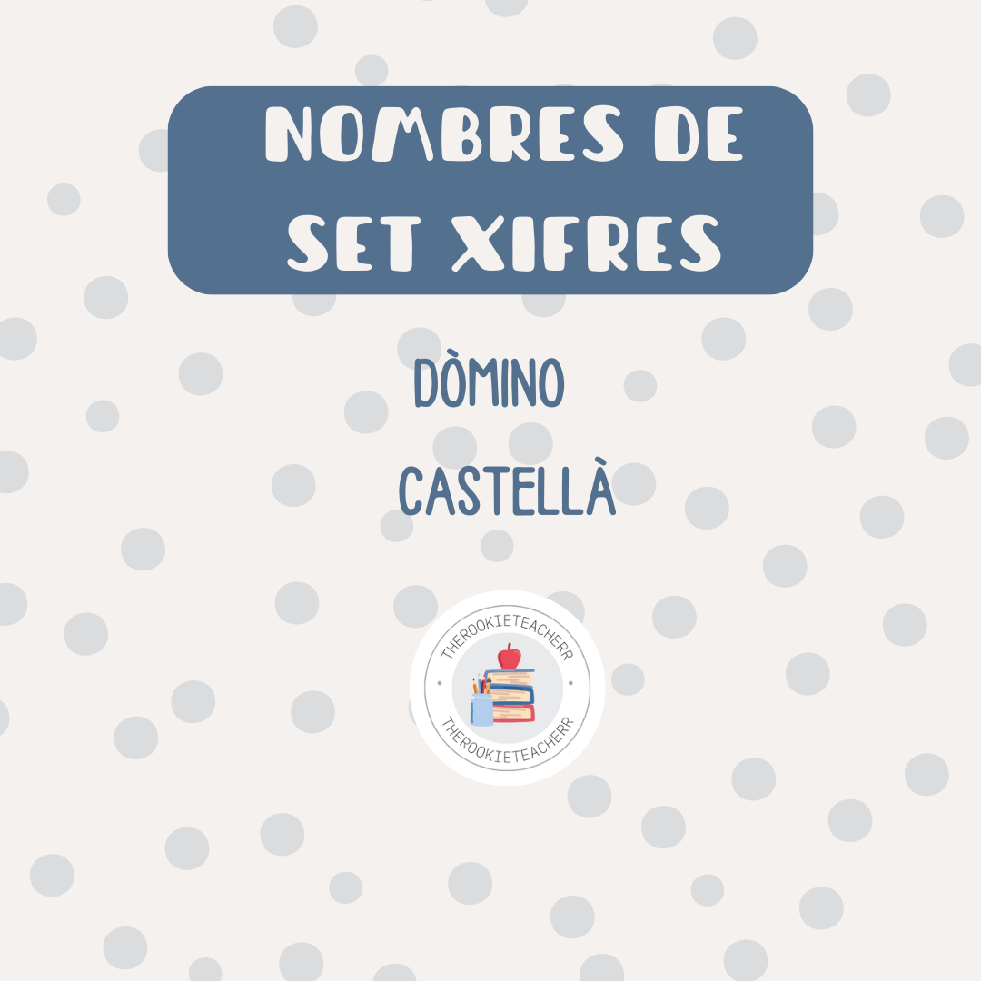 NOMBRES DE SET XIFRES