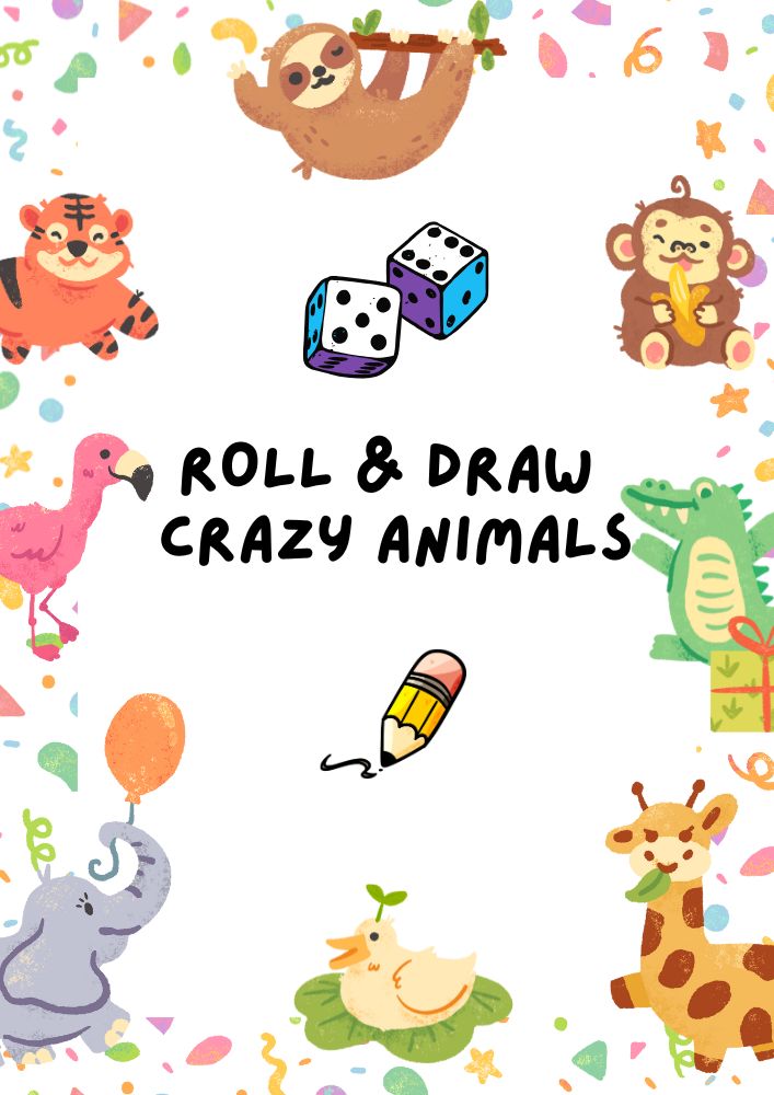 roll and draw animals