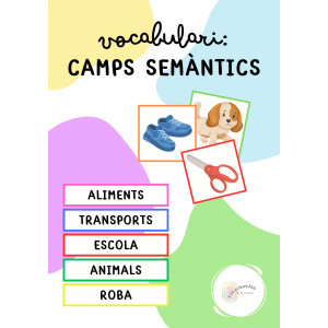 VOCABULARI: CAMPS SEMÀNTICS