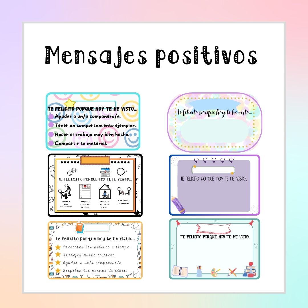 Mensajes positivos