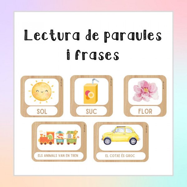 Lectura de paraules i frases