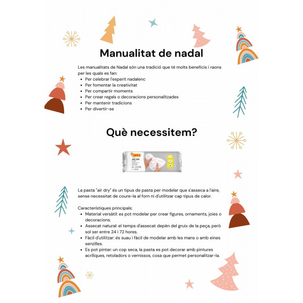 MANUALITAT DE NADAL (TEXT INSTRUCTIU)