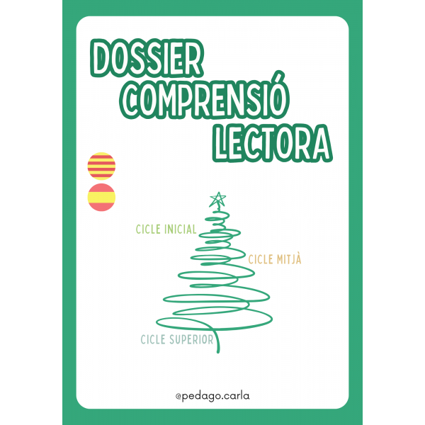 Dosier Comprensión Lectora Navidad CAT/CAST