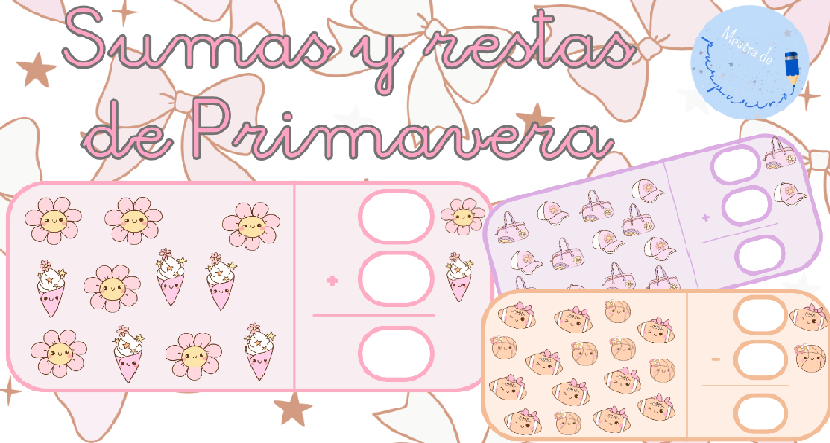 Tarjetas de sumas y restas