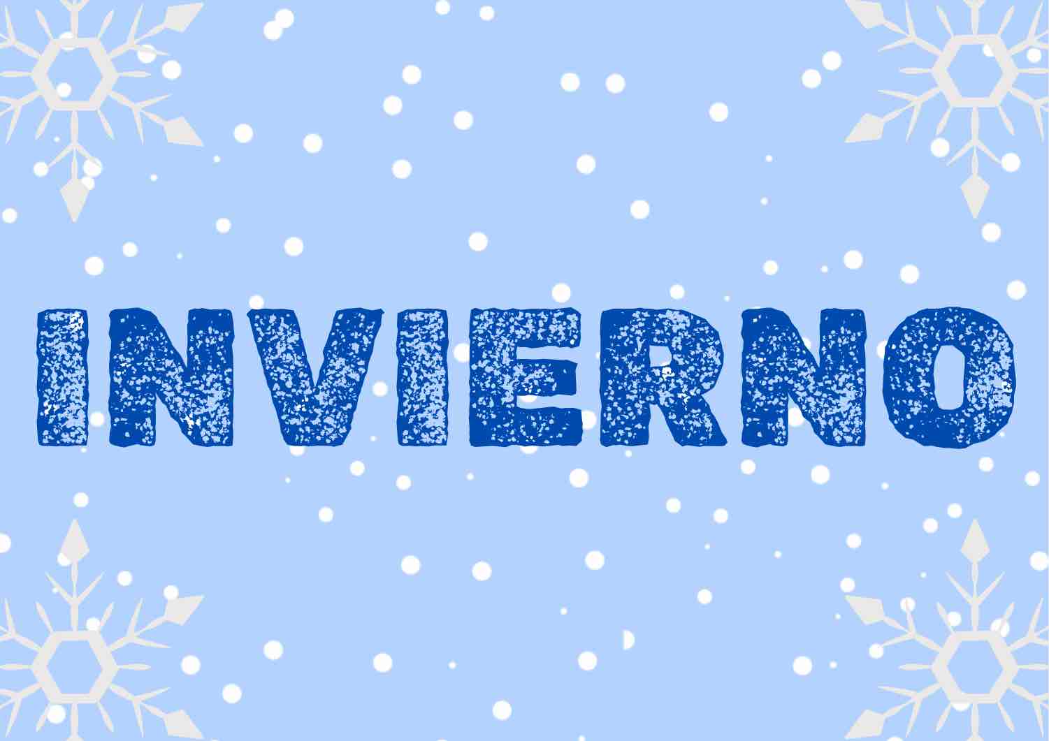 Cartel invierno