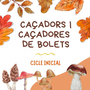 Caçadors i caçadores de bolets (el bosc a la tardor)